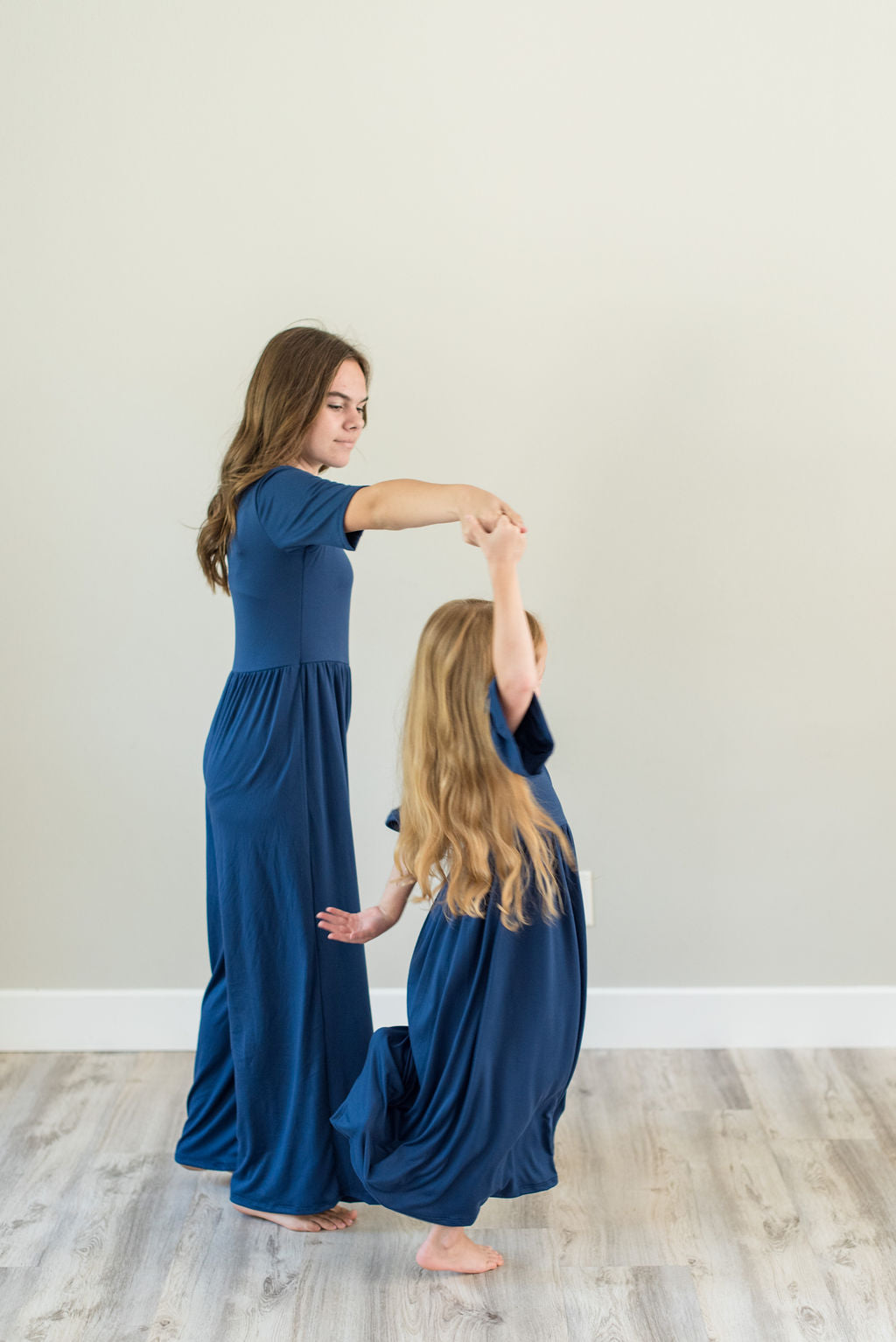Navy Blue Maxi Dress for girls