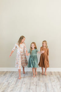Camel Twirl Dress