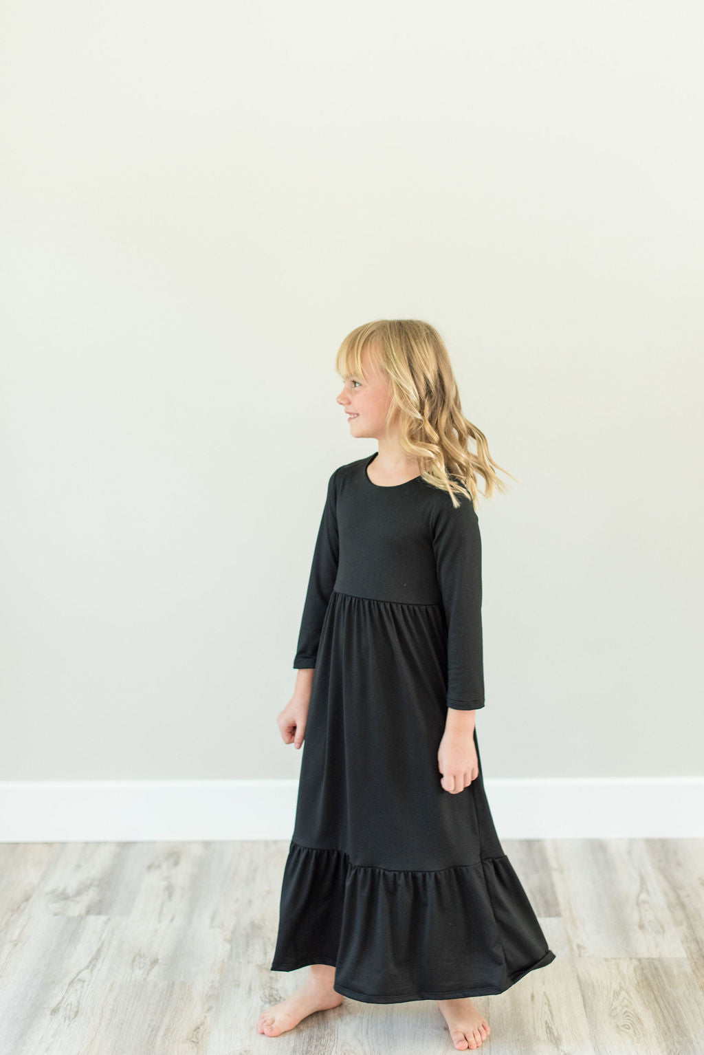 Black Maxi Dress for girls