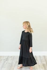 Black Maxi Dress for girls