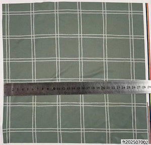 Green Plaid Maxi Dress for girls